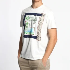 T-shirt M/M con patch mojito bianca | BOB