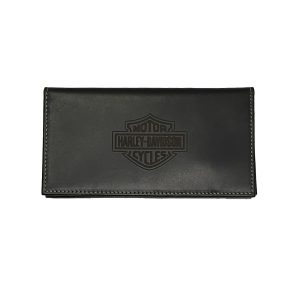 Portafoglio da uomo con logo inciso a laser Rodeo Black MWM65/08
