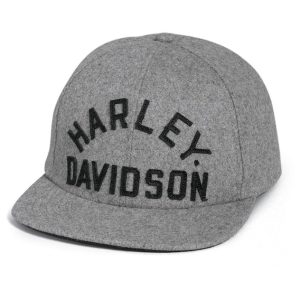 Berretto grigio da uomo Medium Heather destrutturato Staple Strapback