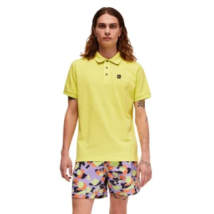Polo Uomo con patch logo sul petto